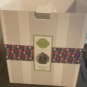 Scentsy Paranormal Pumpkin with Vibrant Design